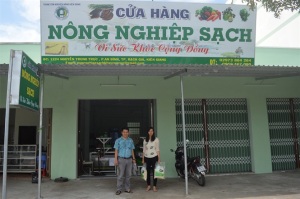 Kiên Giang: Mở cửa hàng nông sản VietGAP