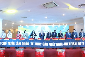 Khai mạc Hội chợ thủy sản quốc tế Vietfish 2017