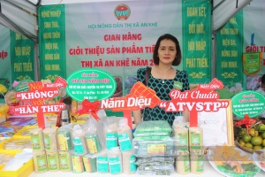 Chanh dây, tổ yến- những sản phẩm OCOP, VietGAP xuất hiện tại hội thi sản phẩm nông nghiệp tiêu biểu Gia Lai